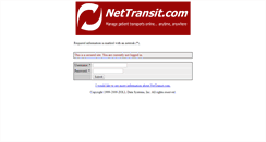 Desktop Screenshot of nettransit.com